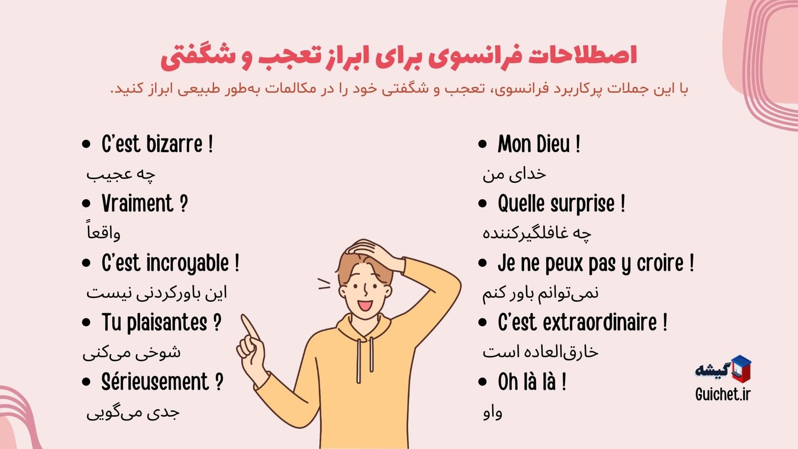 اصطلاحات-فرانسوی-ابراز-تعجب