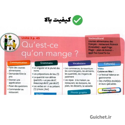 متد آموزش زبان فرانسه ادیتو ۲۰۲۲ سطح مبتدی | Édito A1 2022 - 5
