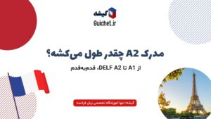 مدت زمان و راهنمای آمادگی برای مدرک DELF A2 زبان فرانسه
